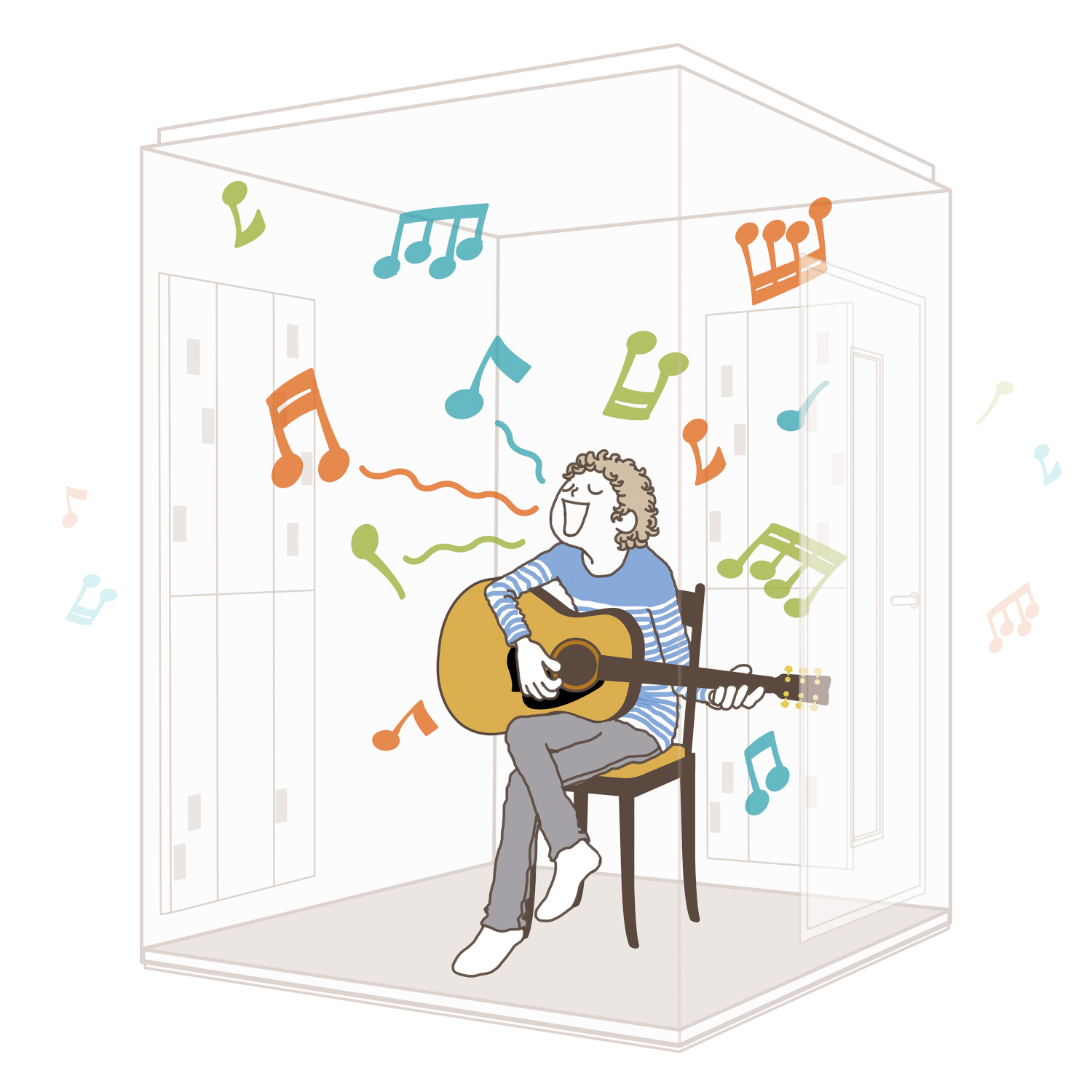 【納品エリア指定商品】ヤマハ防音室 アビテックス セフィーネNS 1.2畳 ボックスタイプ AMD12シリーズの画像