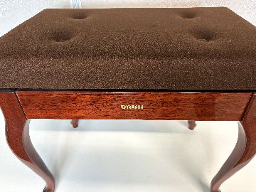 【自社工房選定品】ヤマハ 中古椅子 マホガニー艶有り 猫脚の画像