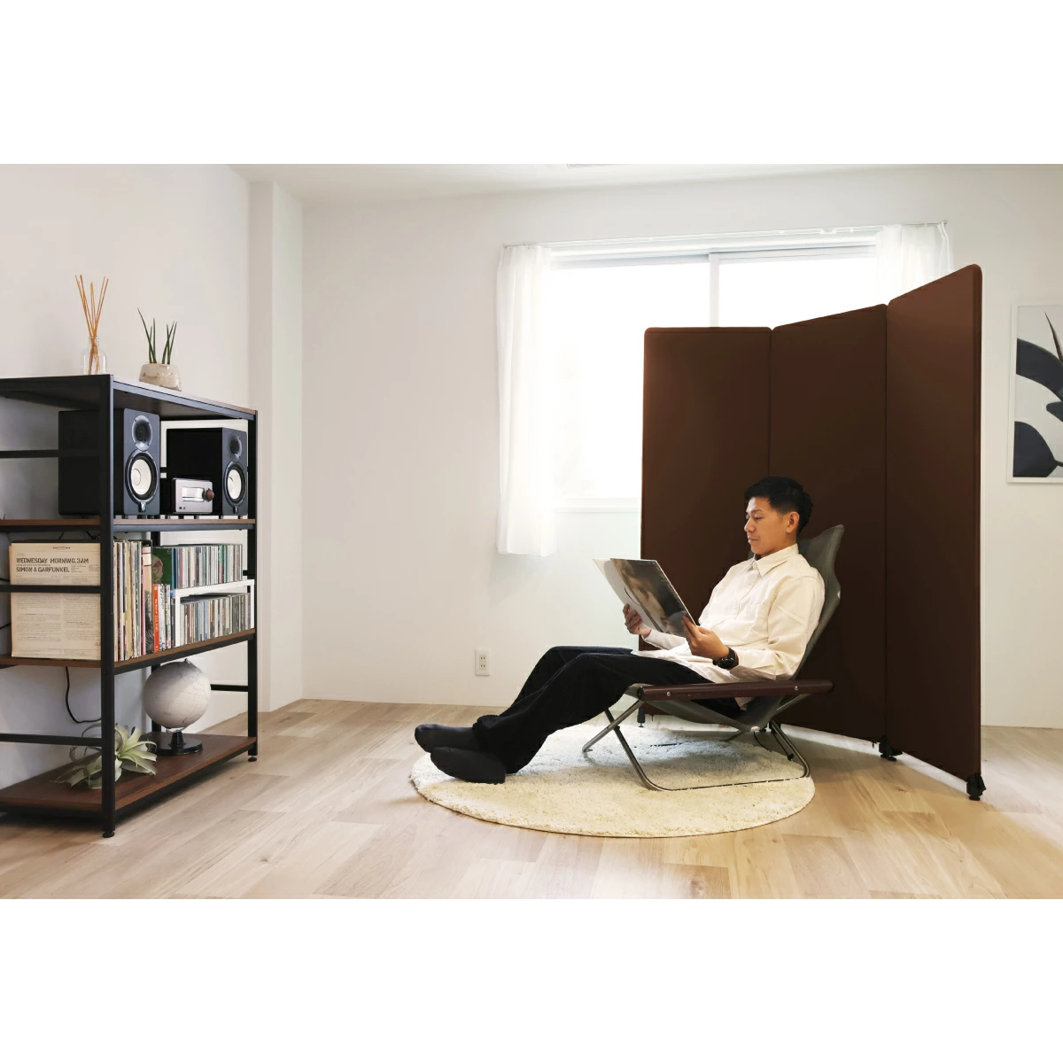 林製作所 オーディオルームパネル GP-03【3枚セット】 吸音 パーティション 【沖縄・離島配送不可】【組み立て式】【メーカー直送品】の画像