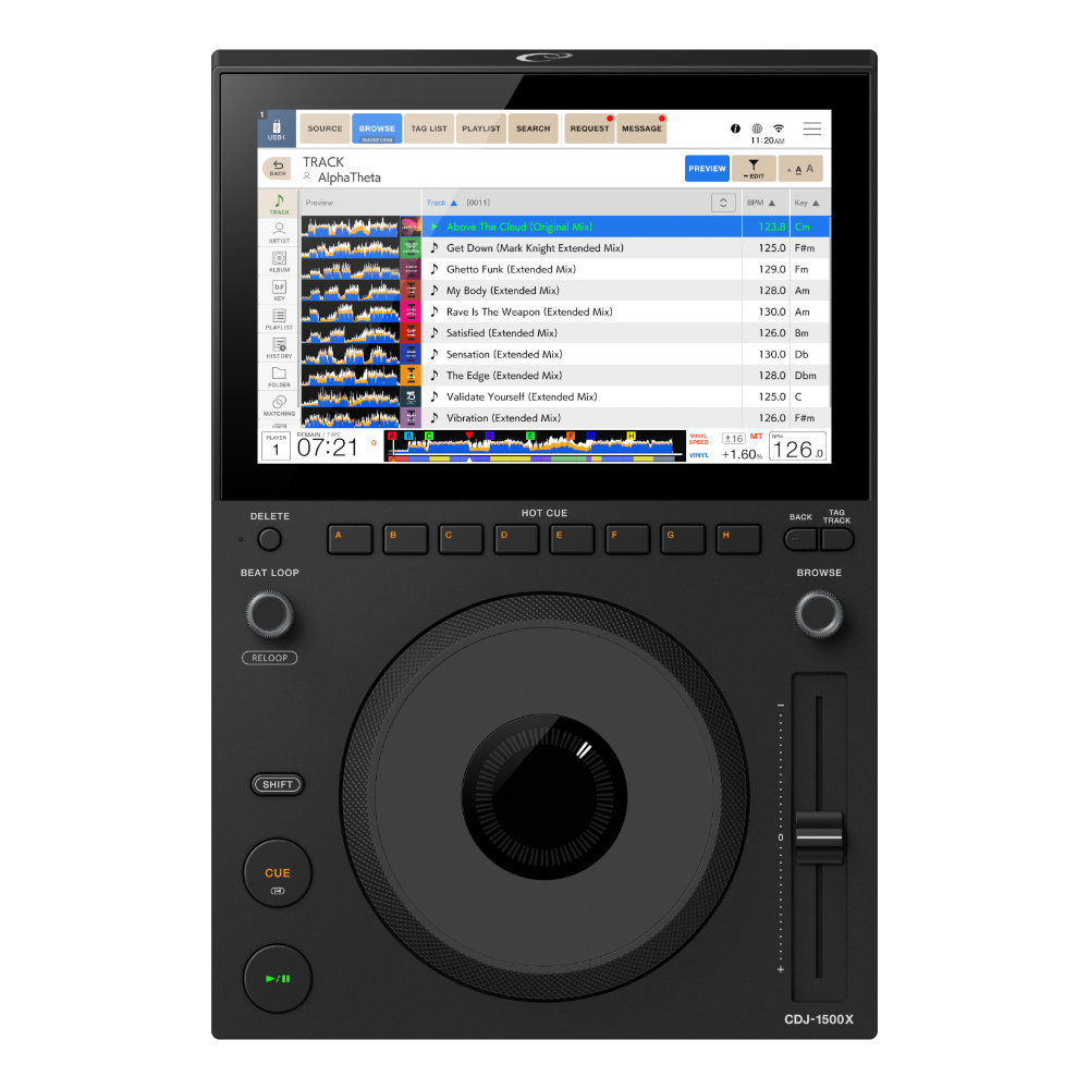 AlphaTheta CDJ-1500X 	の画像