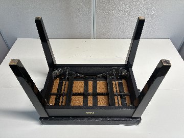 【自社工房選定品】ヤマハ 中古ピアノ椅子 No.51 黒 ４つボタンの画像