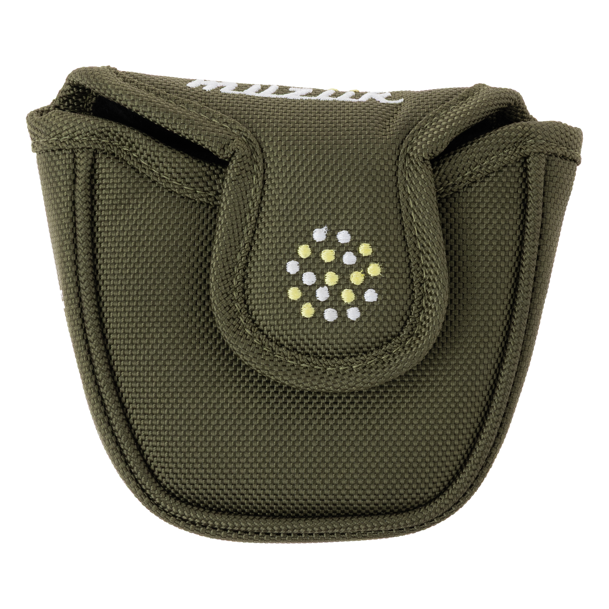 Putter Cover Ballistic Nylon ダブル磁石 オリーブ色の画像