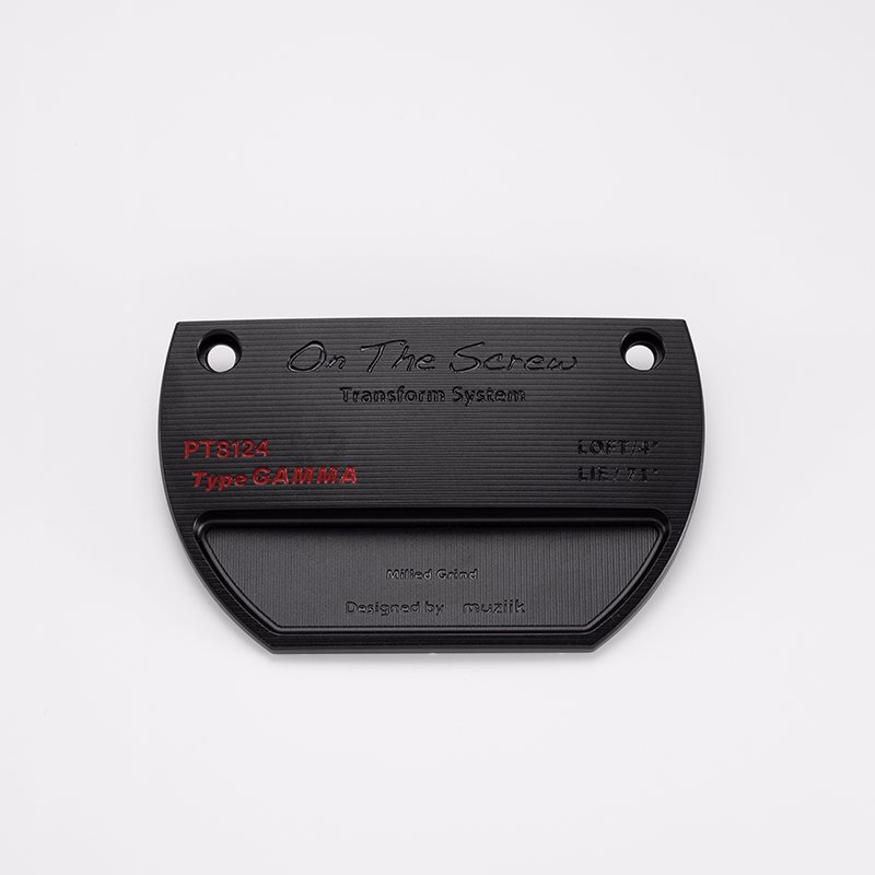 【展示品】PT8124 Transform System Putter 純正スチール　スクエアテーパレス黒　34インチの画像