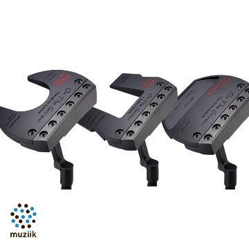 【展示品】PT8124 Transform System Putter 純正スチール　スクエアテーパレス黒　34インチの画像