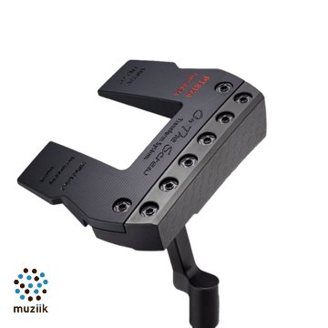 【展示品】PT8124 Transform System Putter 純正スチール　スクエアテーパレス黒　34インチの画像