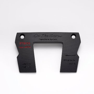 【展示品】PT8124 Transform System Putter 純正スチール　スクエアテーパレス黒　34インチの画像