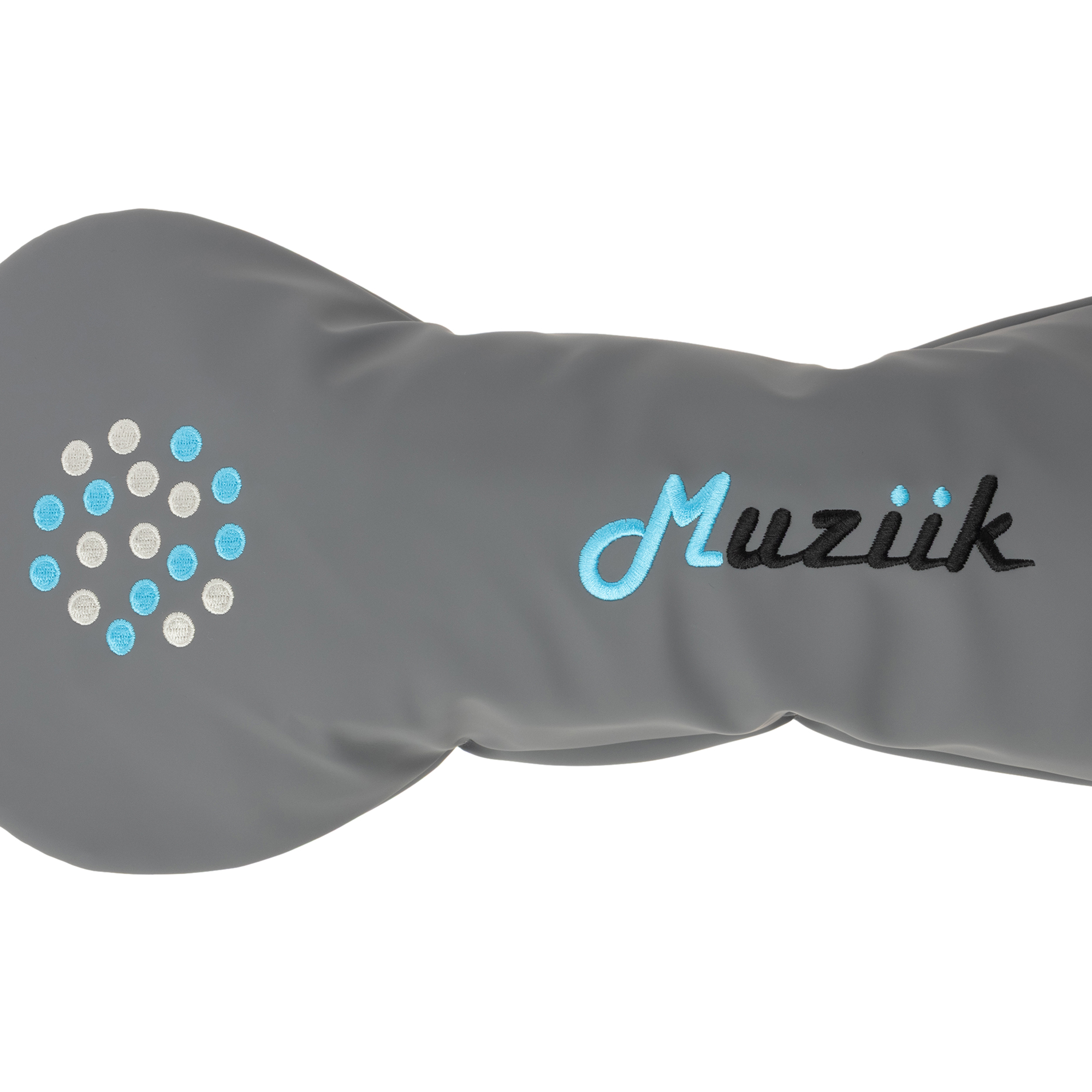 Muziikヘッドカバー グレーの画像