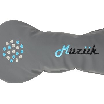 Muziikヘッドカバー グレーの画像