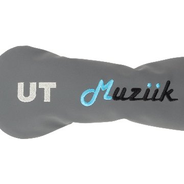 Muziikヘッドカバー グレーの画像