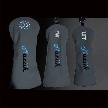 Muziikヘッドカバー グレー【8月入荷予定】の画像
