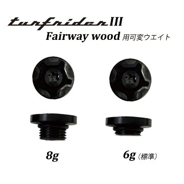 TurfRuderIII FW用 可変ウエイト 8g / 6g の画像