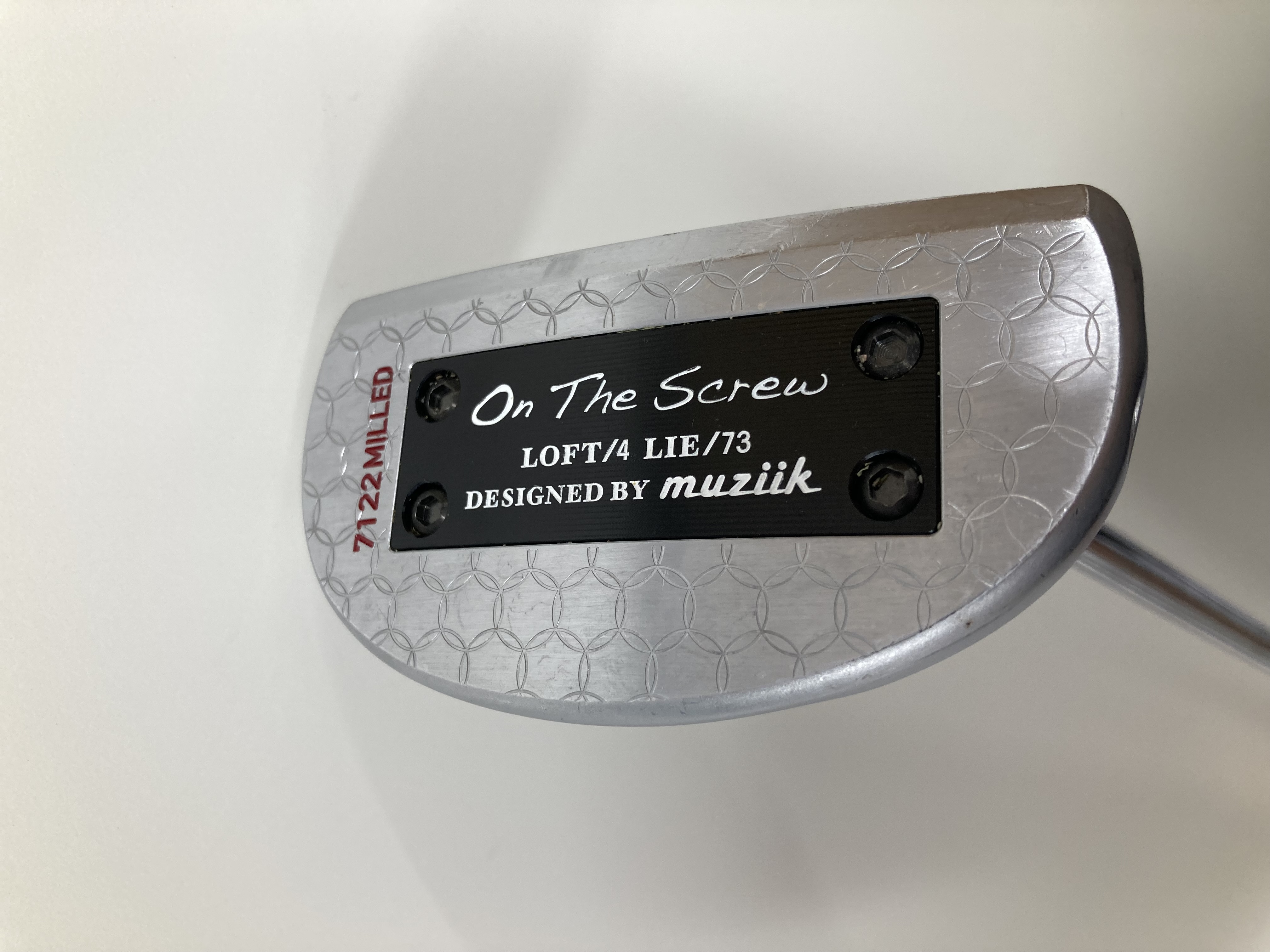 【OUTLET】On The Screw 7122Putter Center ランクC　PT-0001の画像