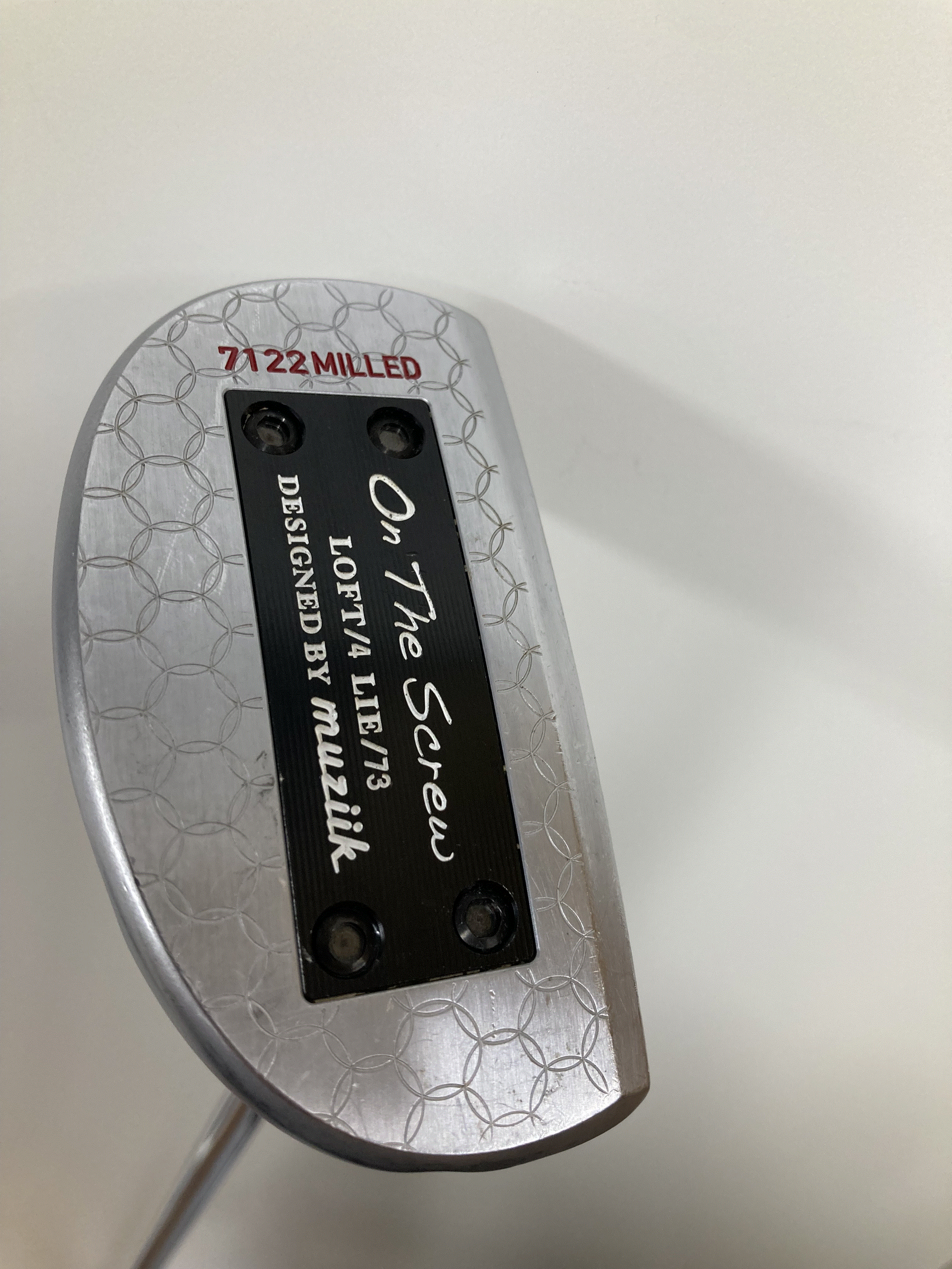 【OUTLET】On The Screw 7122Putter Center ランクC　PT-0003の画像