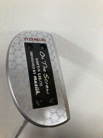 【OUTLET】On The Screw 7122Putter Center ランクC　PT-0003の画像