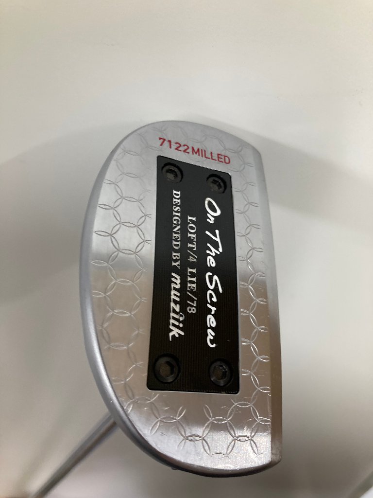 【OUTLET】On The Screw 7122Putter Center ランクC　PT-0004の画像