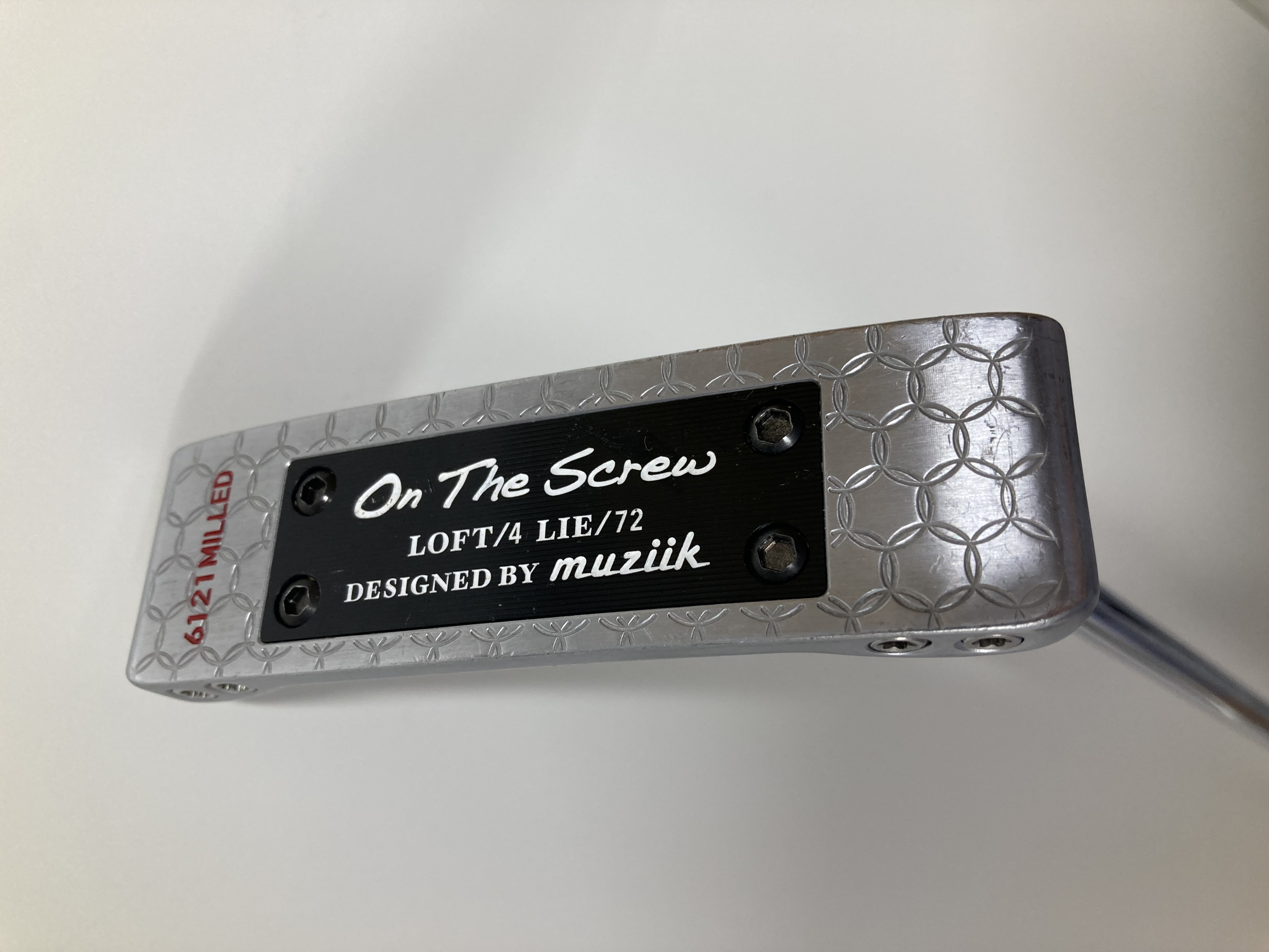 【OUTLET】On The Screw 6121Putter Short ランクC　PT-0006の画像