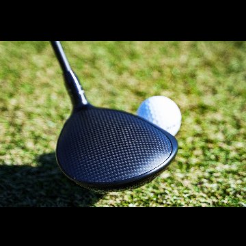 Black Xspire Mini Driver 13.5 レンタル試打クラブ専用カートの画像