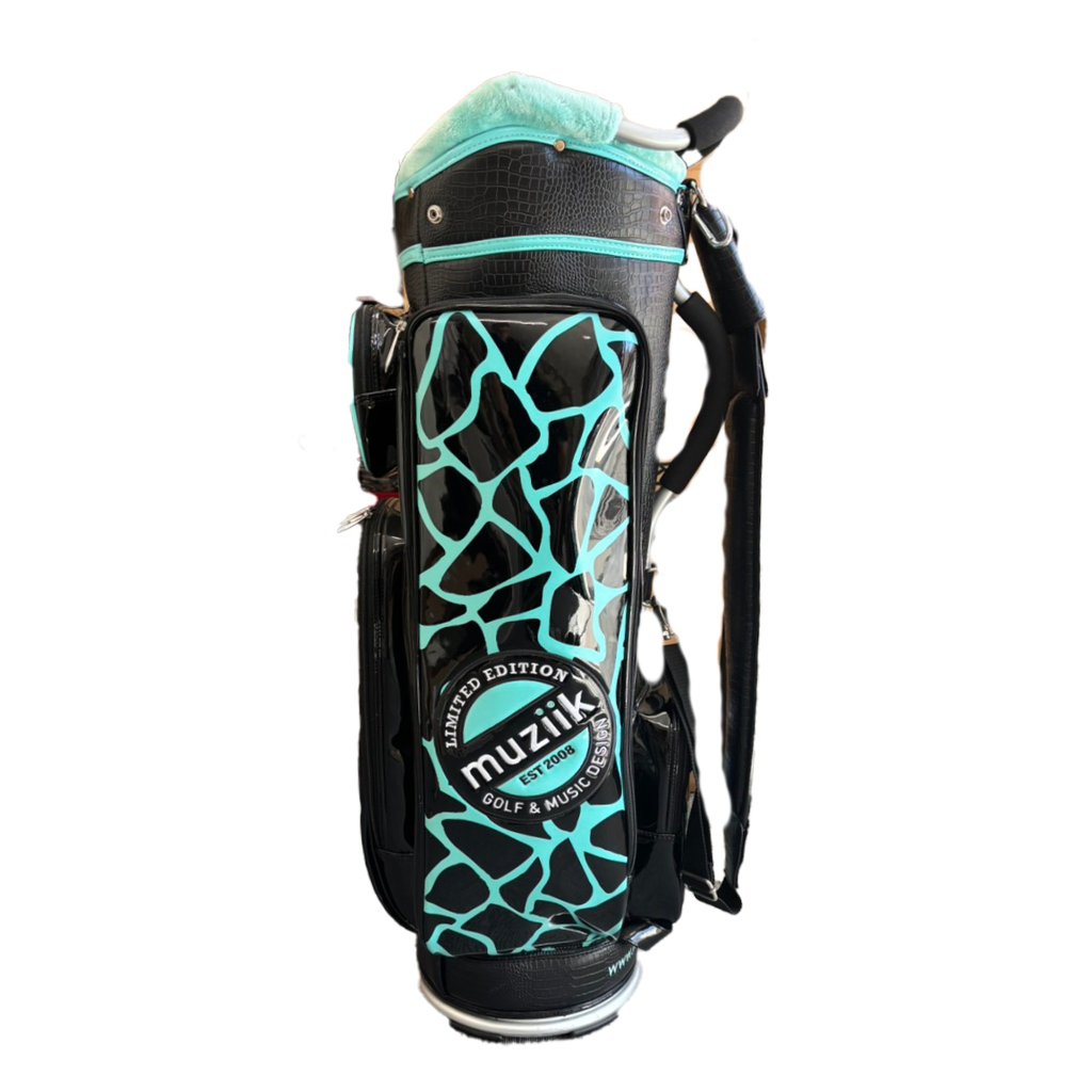 【展示新】2023 Muziik Design Pipe Golfbag　多少汚れあり、ネームタグなしの画像