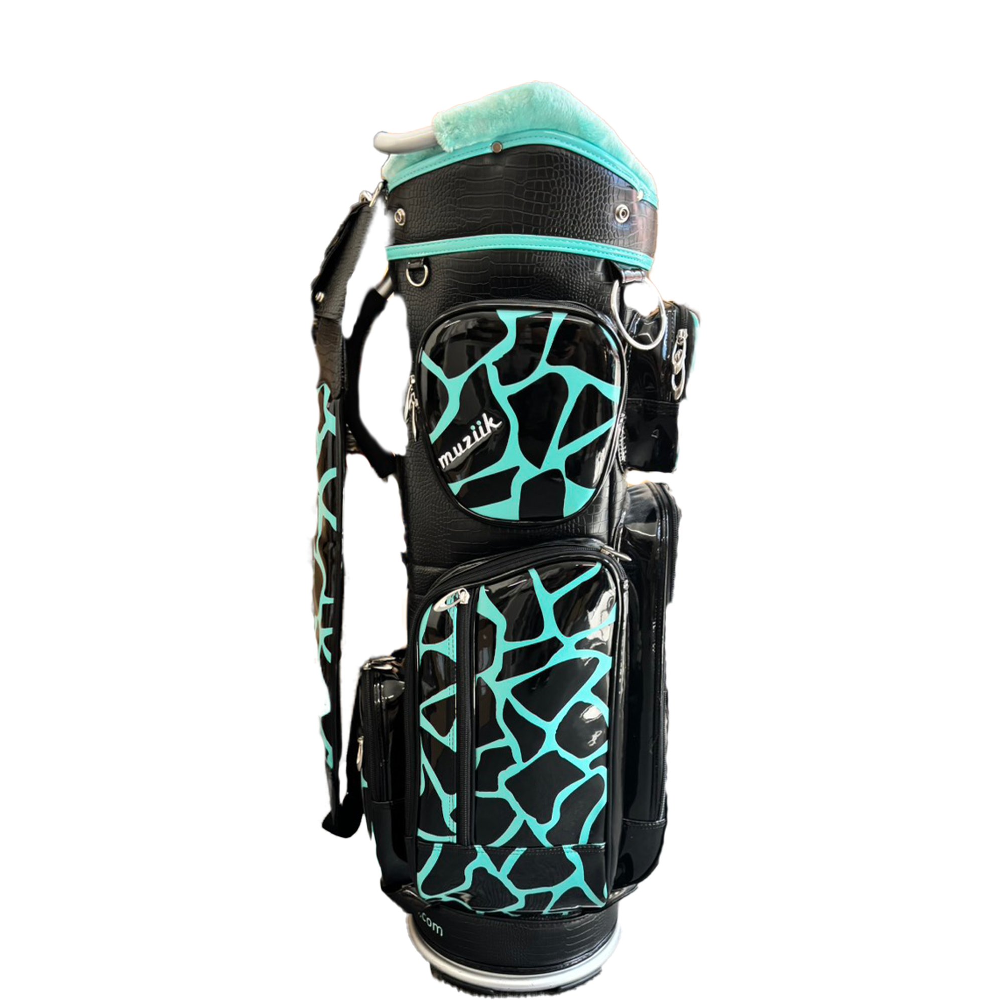 【展示新】2023 Muziik Design Pipe Golfbag　多少汚れあり、ネームタグなしの画像