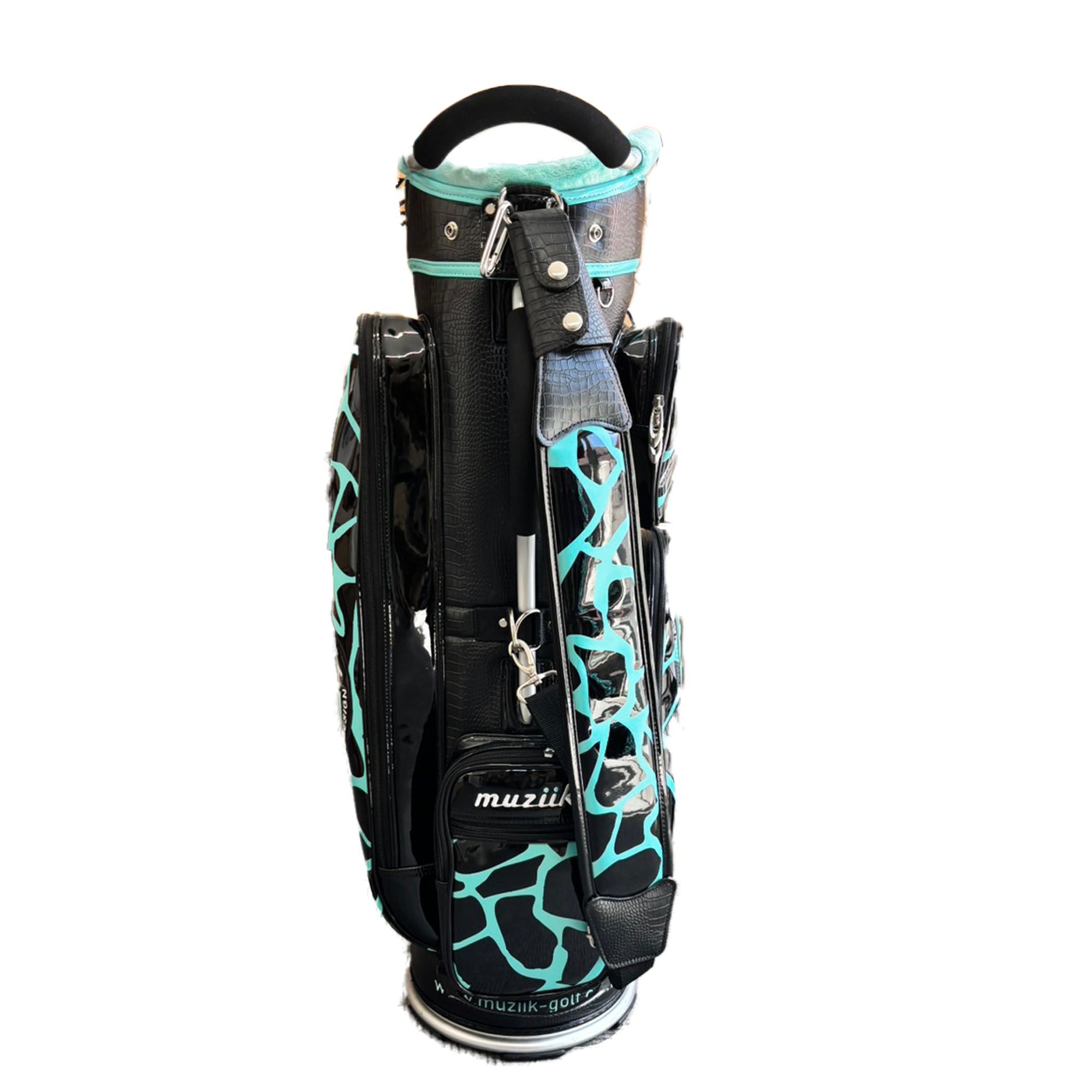 【展示新】2023 Muziik Design Pipe Golfbag　多少汚れあり、ネームタグなしの画像