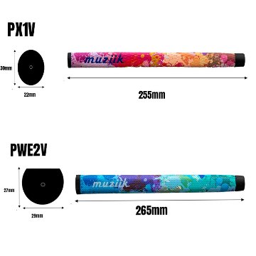 Putter Grip paint design　テーパレス/スタンダード 【11月入荷予定】の画像