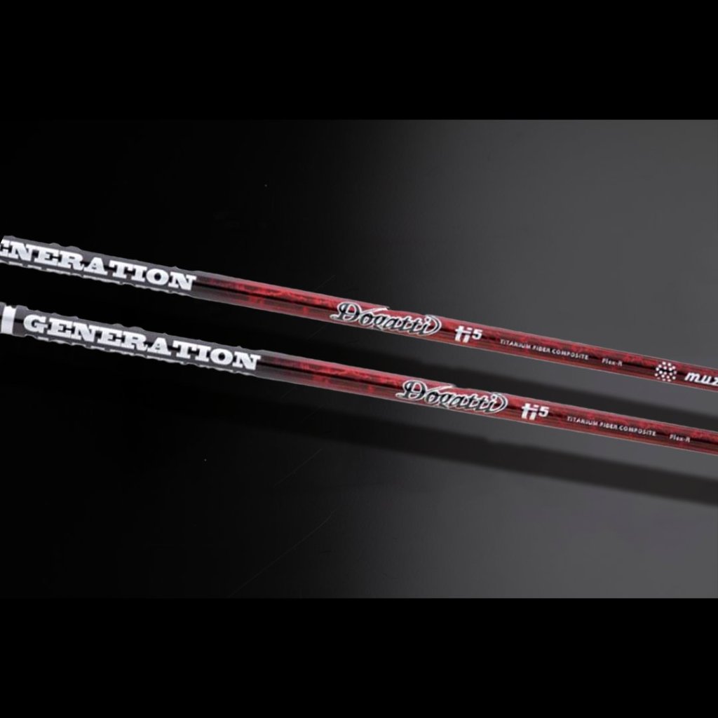 【展示品】シャフト ムジーク　Dogatti Generaion Ti5 RED sleeve付の画像