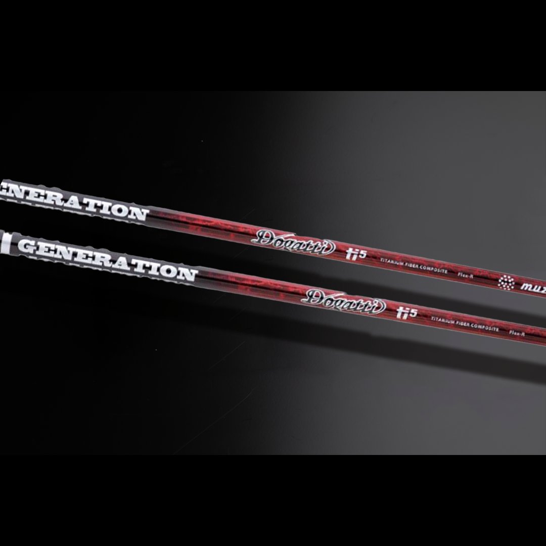 【展示品】シャフト ムジーク　Dogatti Generaion Ti5 RED sleeve付の画像