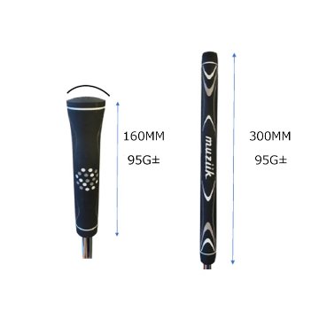 【訳アリ】Muziik Split Pend 長尺用パターグリップ　重量規格外の画像