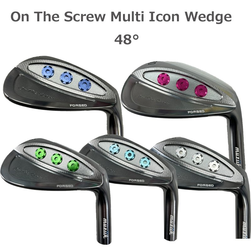 On The Screw Multi Icon Wedge　48°　Modusウェッジ105　DCR黒 の画像