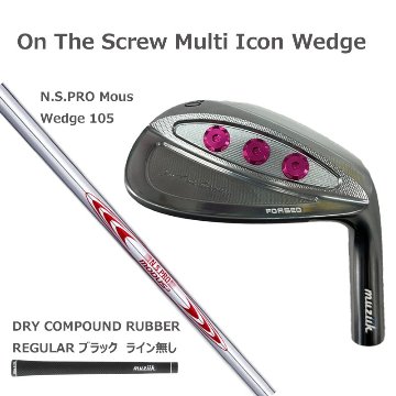 On The Screw Multi Icon Wedge　48°　Modusウェッジ105　DCR黒 の画像