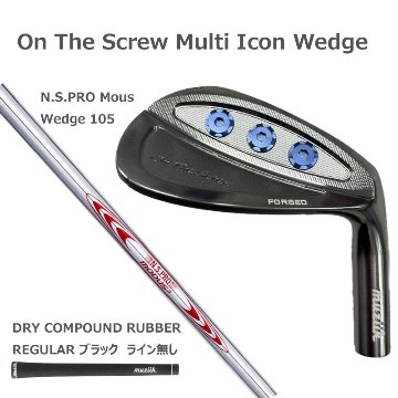 On The Screw Multi Icon Wedge　48°　Modusウェッジ105　DCR黒 の画像