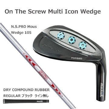 On The Screw Multi Icon Wedge　48°　Modusウェッジ105　DCR黒 の画像