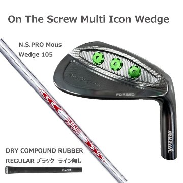 On The Screw Multi Icon Wedge　48°　Modusウェッジ105　DCR黒 の画像