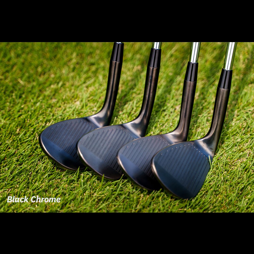 Muziik Proto Wedge 50/52/54/56/58 （ブラッククロムサテン