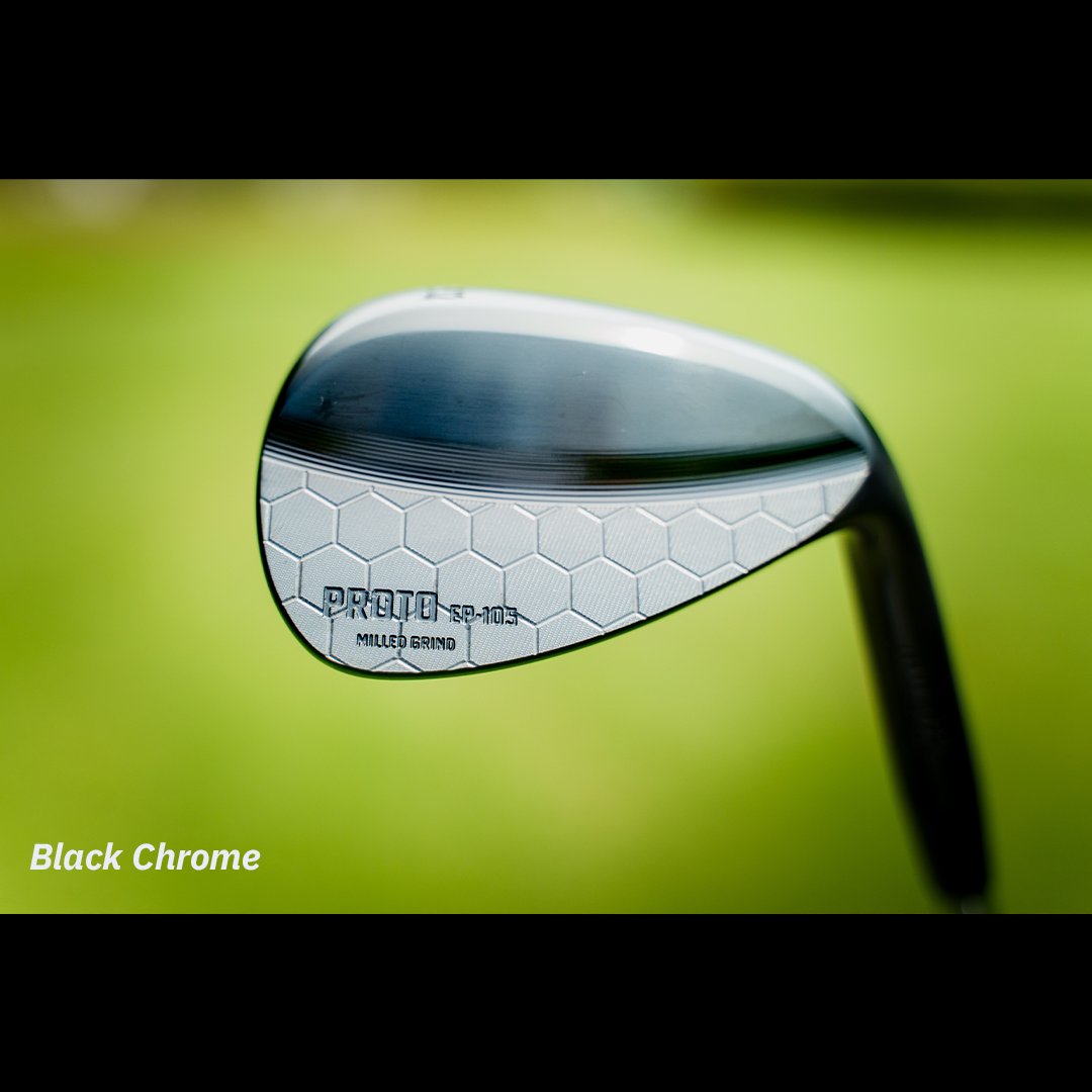 Muziik Proto Wedge 50/52/54/56/58 （ブラッククロムサテン