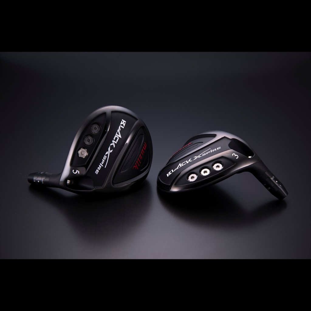 【展示品】Black Xspire　Fairway Wood #3#5　シャフト・グリップ選べますの画像