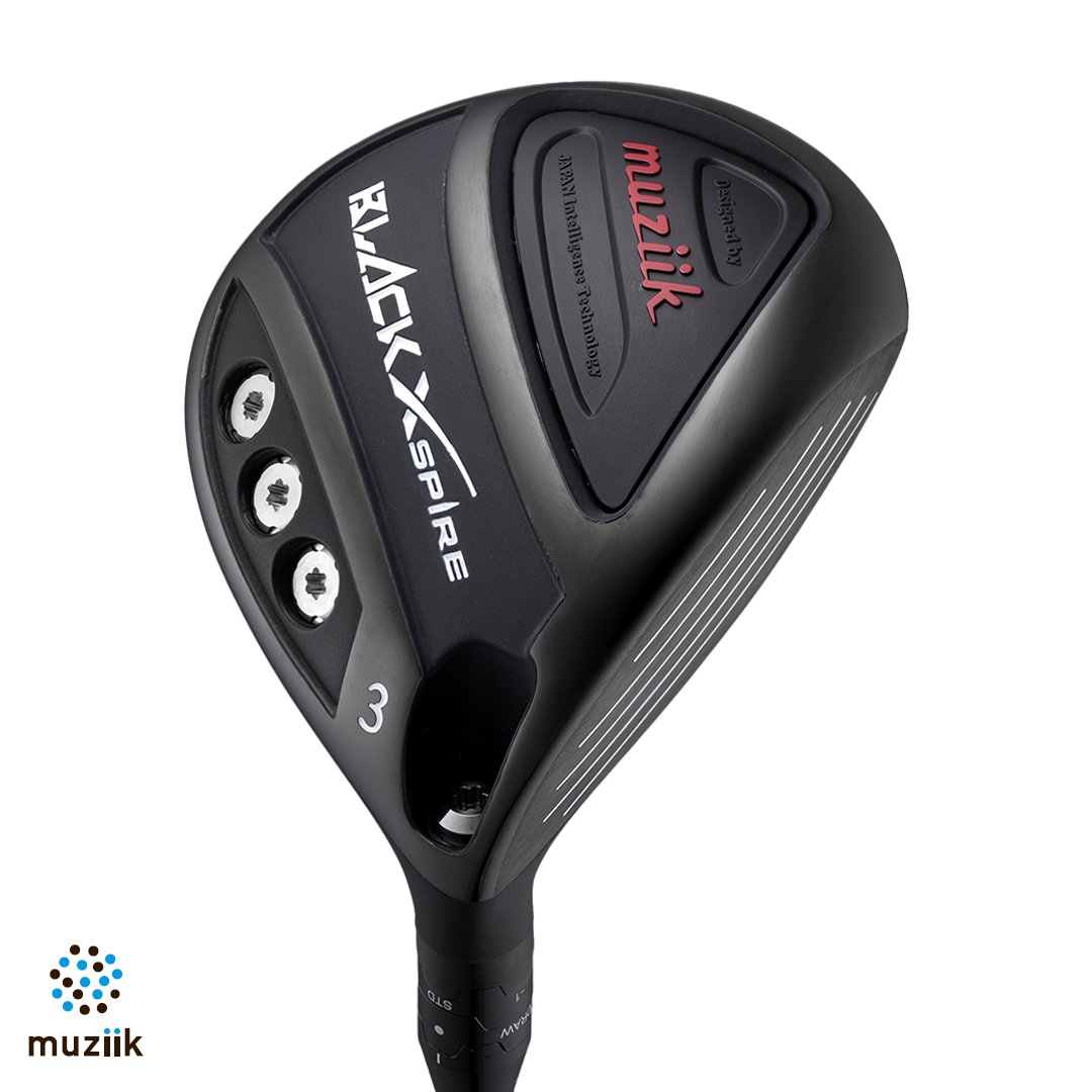 【展示品】Black Xspire　Fairway Wood #3　シャフト・グリップ選べますの画像