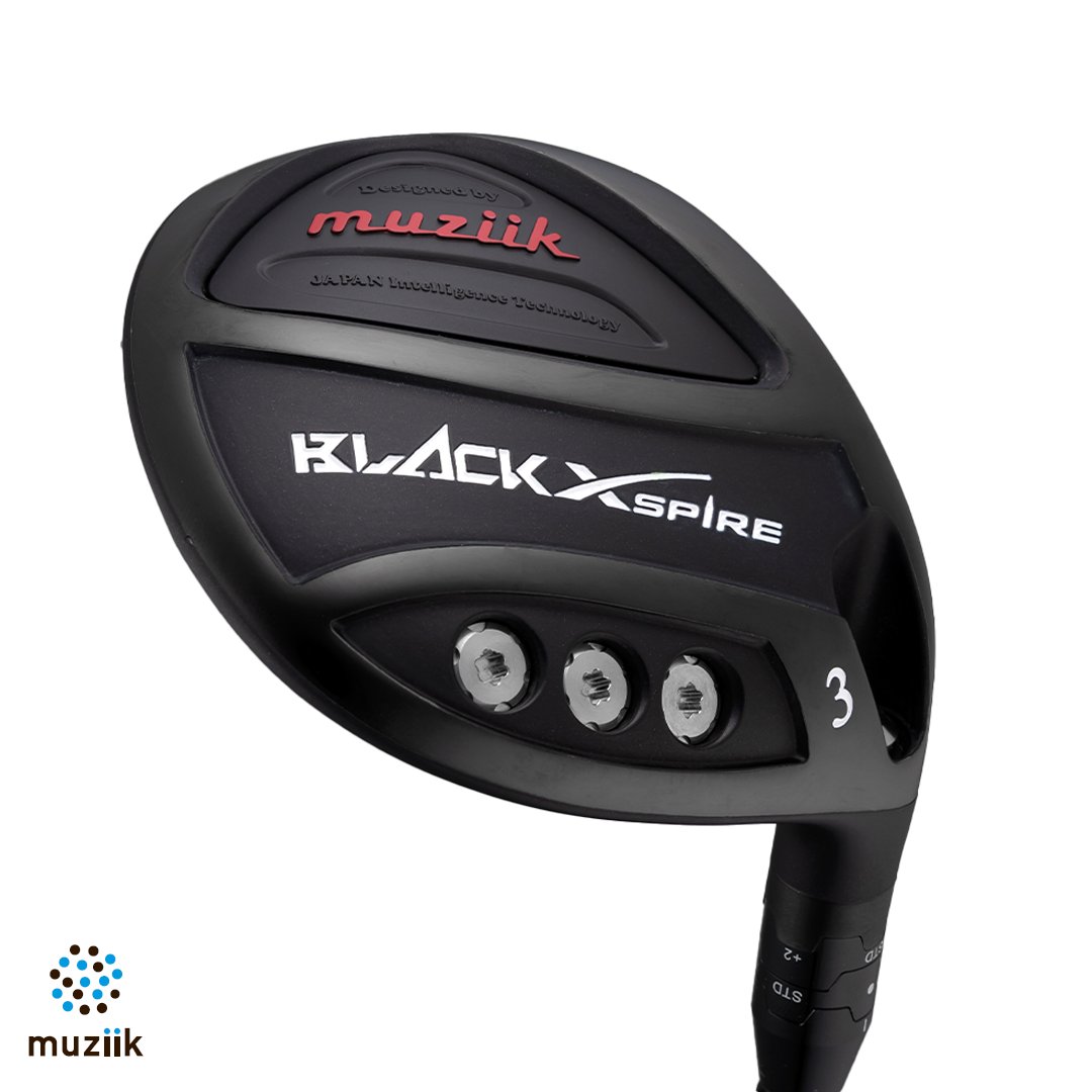【展示品】Black Xspire　Fairway Wood #3　シャフト・グリップ選べますの画像