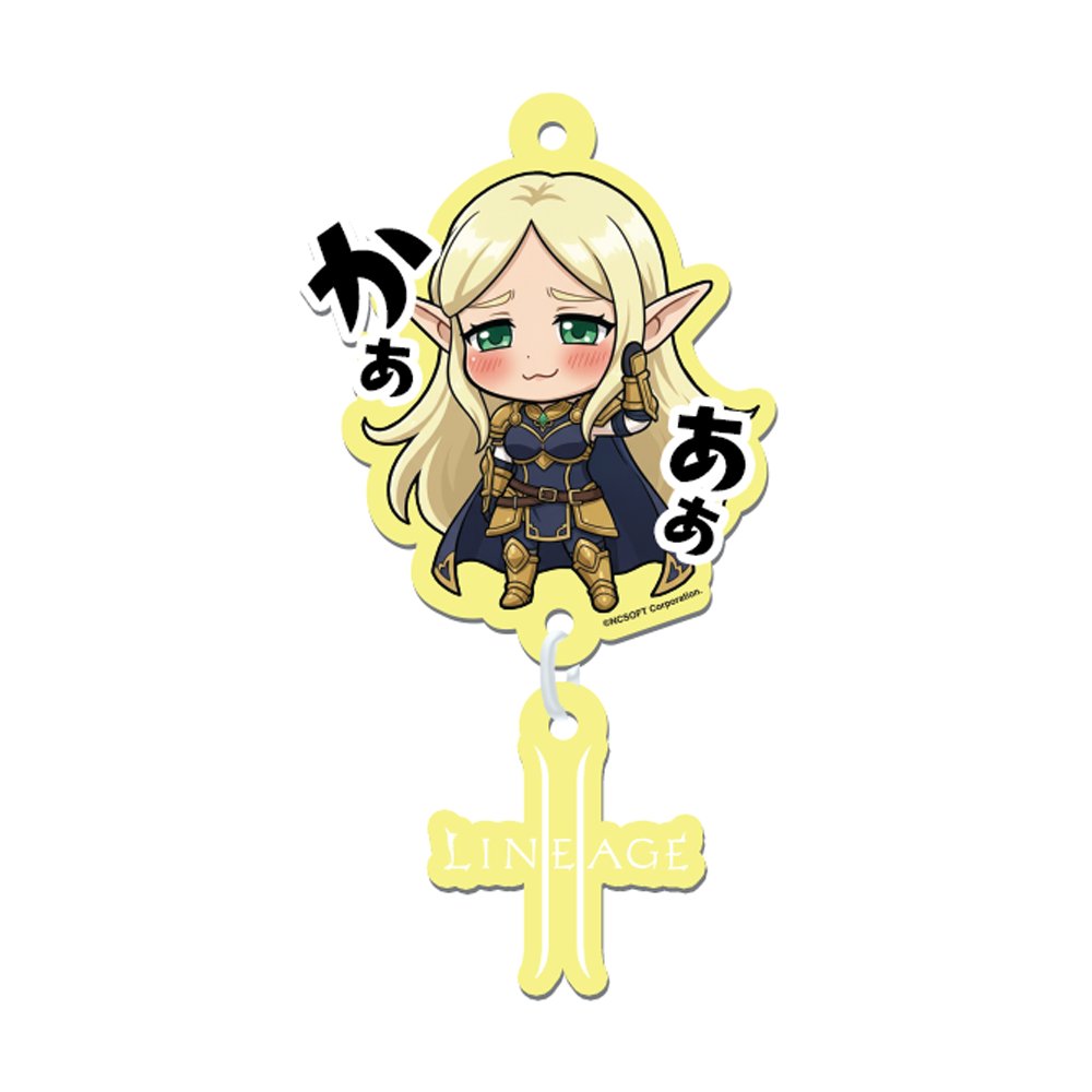 リネージュII キャラクター アクリルキーホルダー(5種ランダム)の画像