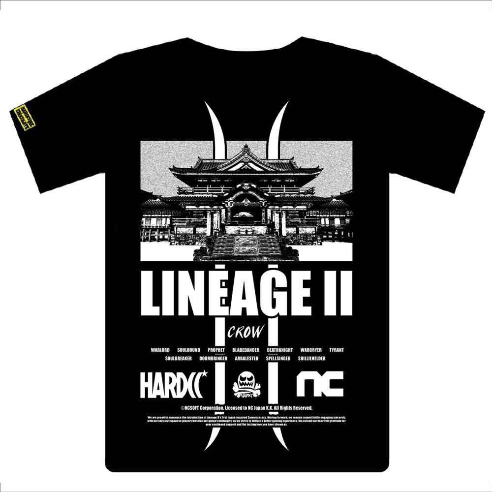 リネージュII×ハードコアチョコレート コラボTシャツの画像