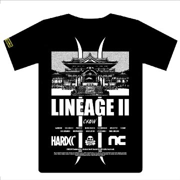 リネージュII×ハードコアチョコレート コラボTシャツの画像