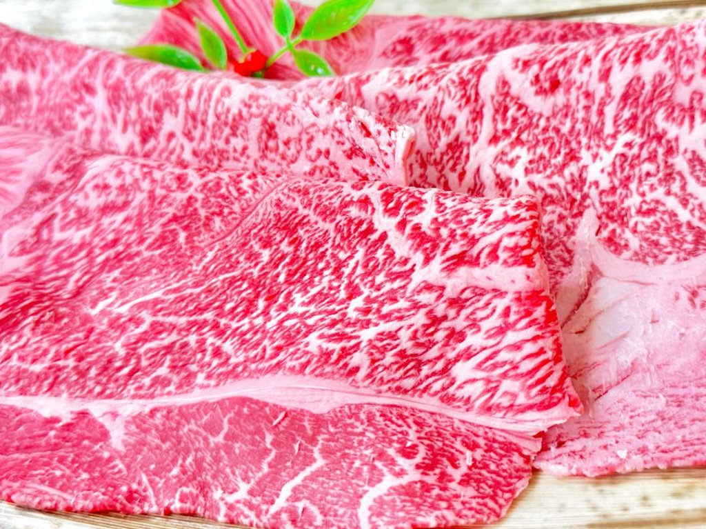 雪降り和牛　特上牛ロース＆モモ　すき焼き・しゃぶしゃぶ用400ｇの画像