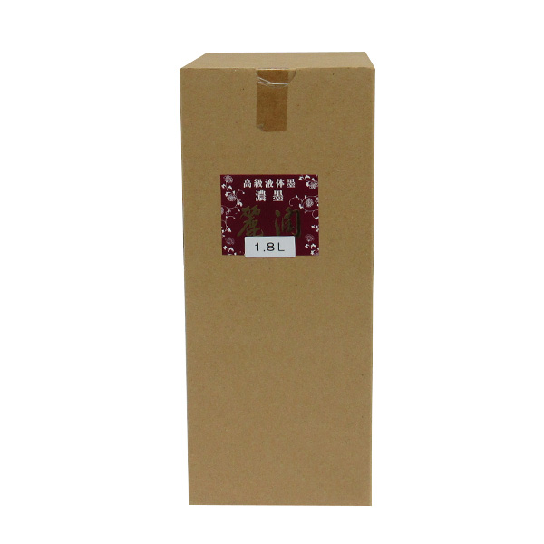 書道 墨汁 墨液 [麗潤] 濃墨 1.8Lの画像