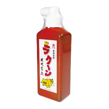 書道 墨汁 墨液 開明書液 [ラクーン]180ml オレンジの画像