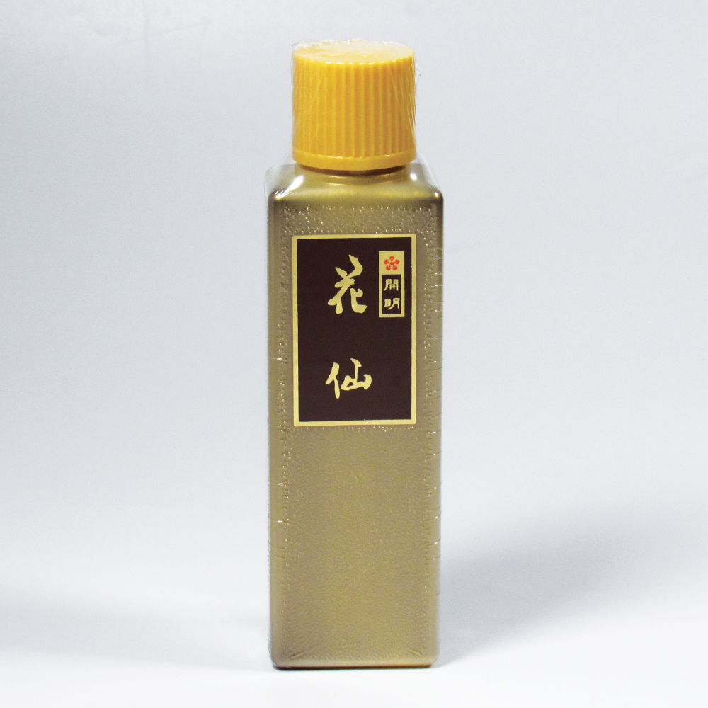 書道 墨汁 墨液 [花仙]100mlの画像