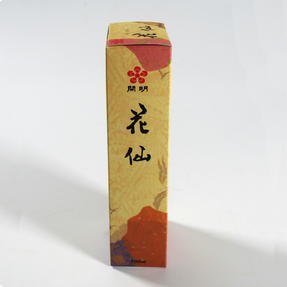 書道 墨汁 墨液 [花仙]100mlの画像