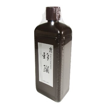 書道 墨汁 墨液 [玲瓏] 濃墨 400mlの画像