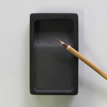 書道筆 小筆 [葵] 0.55×2.75cm 鼬画像