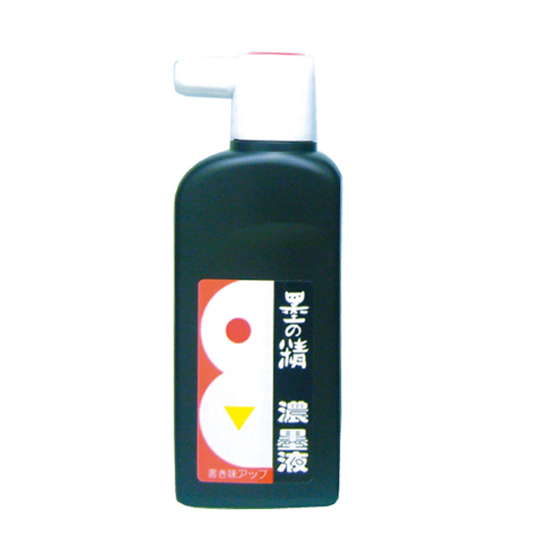 書道 墨汁 墨液 [墨の精] 濃墨 180mlの画像