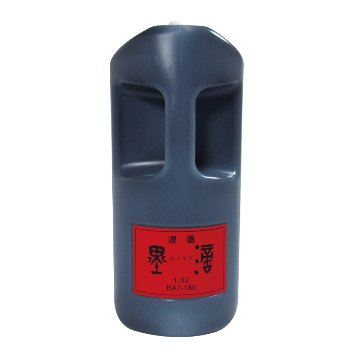 書道 墨汁 墨液 [墨滴] 濃墨 1.8Lの画像